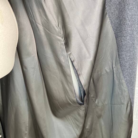 Pendleton Wool Gray Cape Vintage Full Length Maxi - Picture 6 of 13